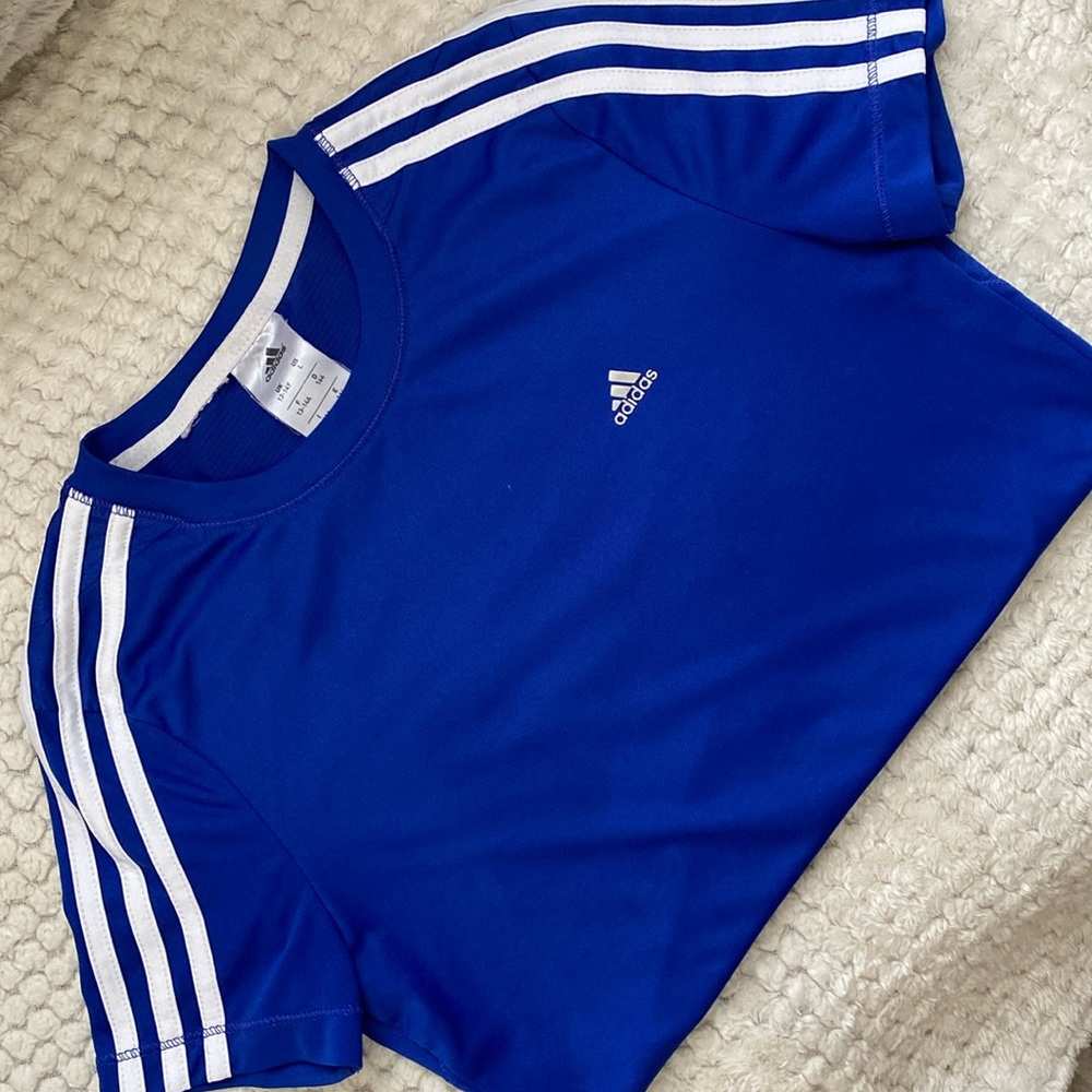 Adidas Blue Shirt size Small